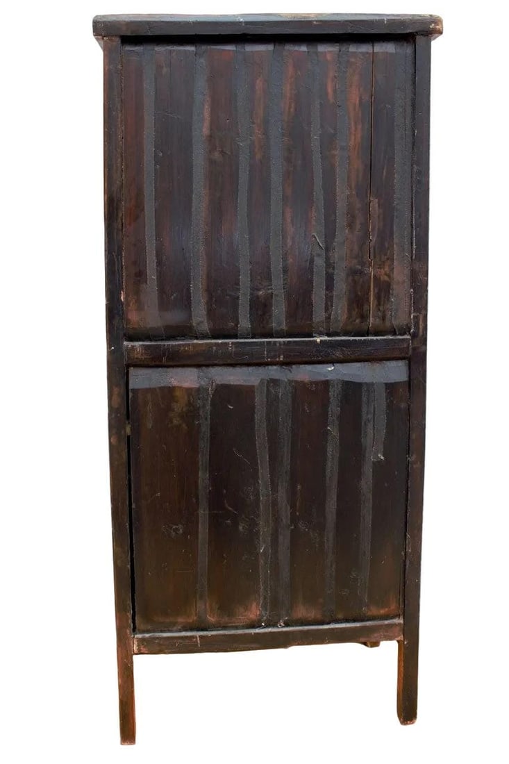 Antique Chinese Qing Dynasty Style Cabinet - 7
