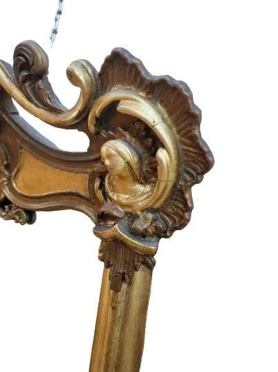 Antique Italian Rococo Style Ornate Mirror - 6