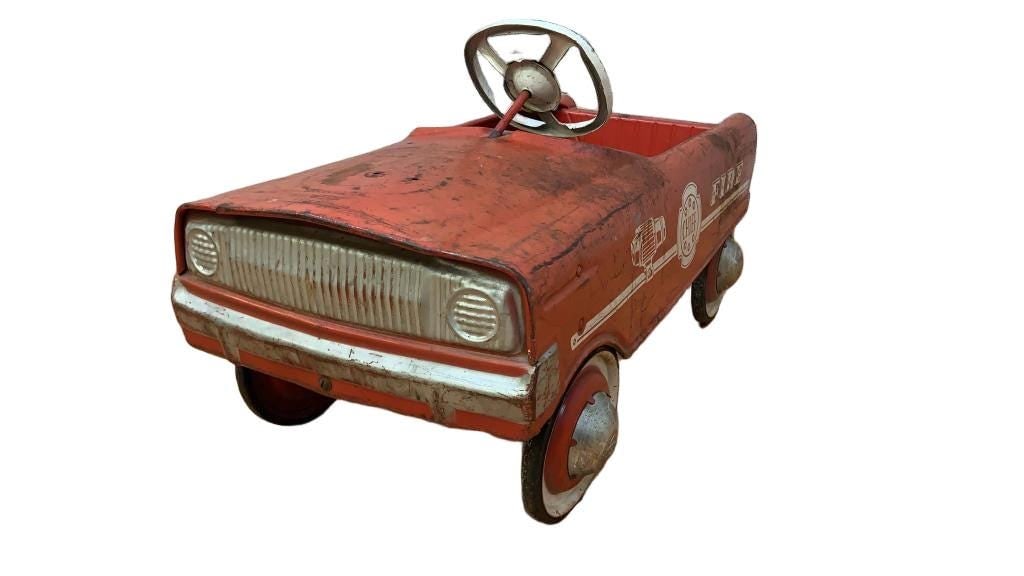 Vintage Murray "Fire Chief" Pedal Car - 2