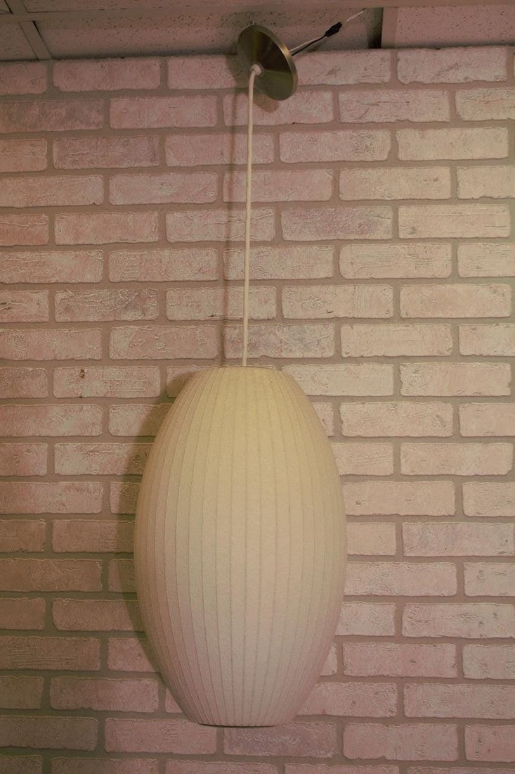 Mid Century Modern George Nelson Style Bubble Lamp - 3