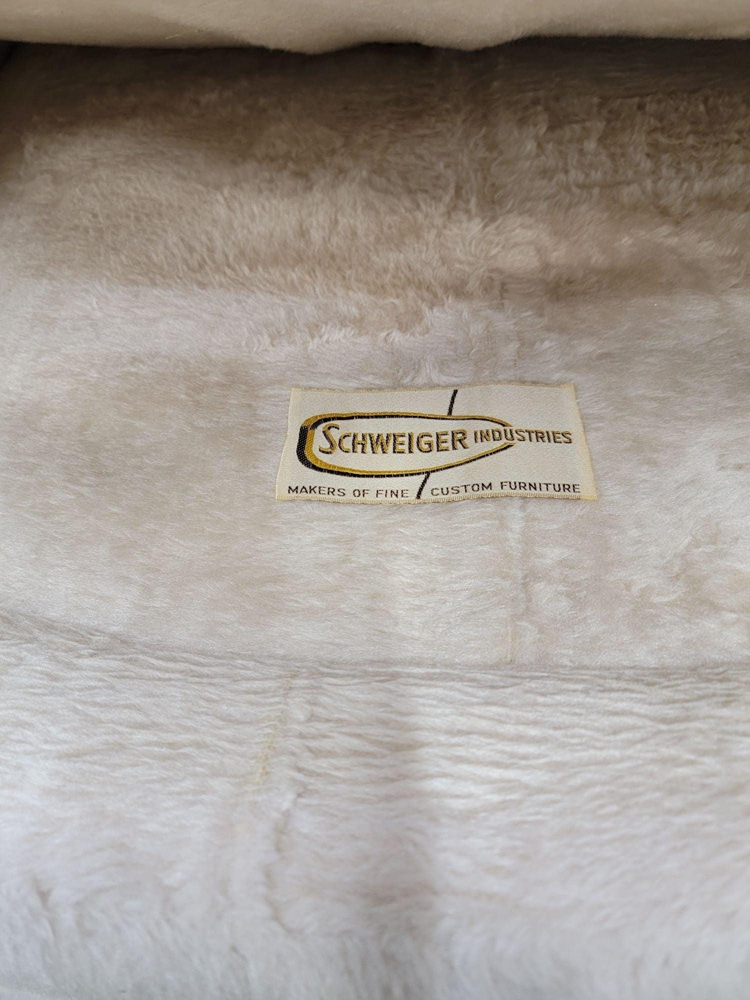 MCM Schweiger Industries Cream Teddy Bear 2 Lounge Chairs - 5
