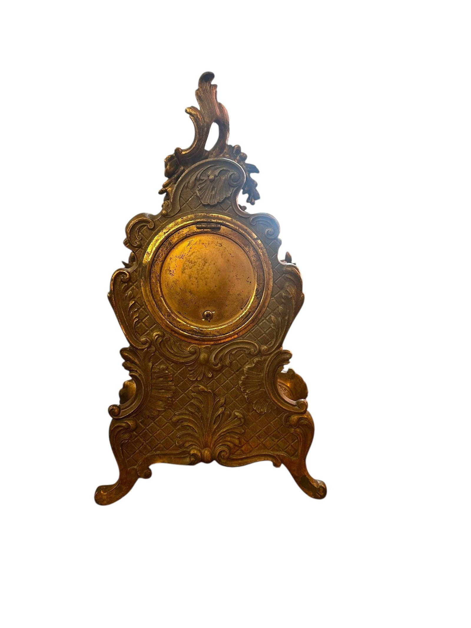 Antique Ansonia Clock Co. New York Mantel Clock - 6