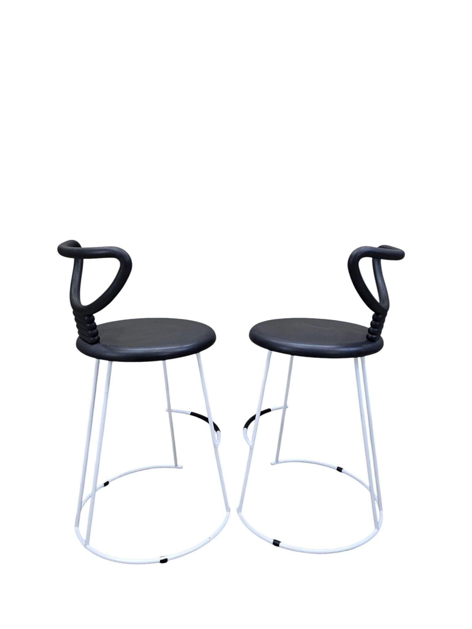 MCM Nardis Stool by Nobu by Fasem - Pair - 5