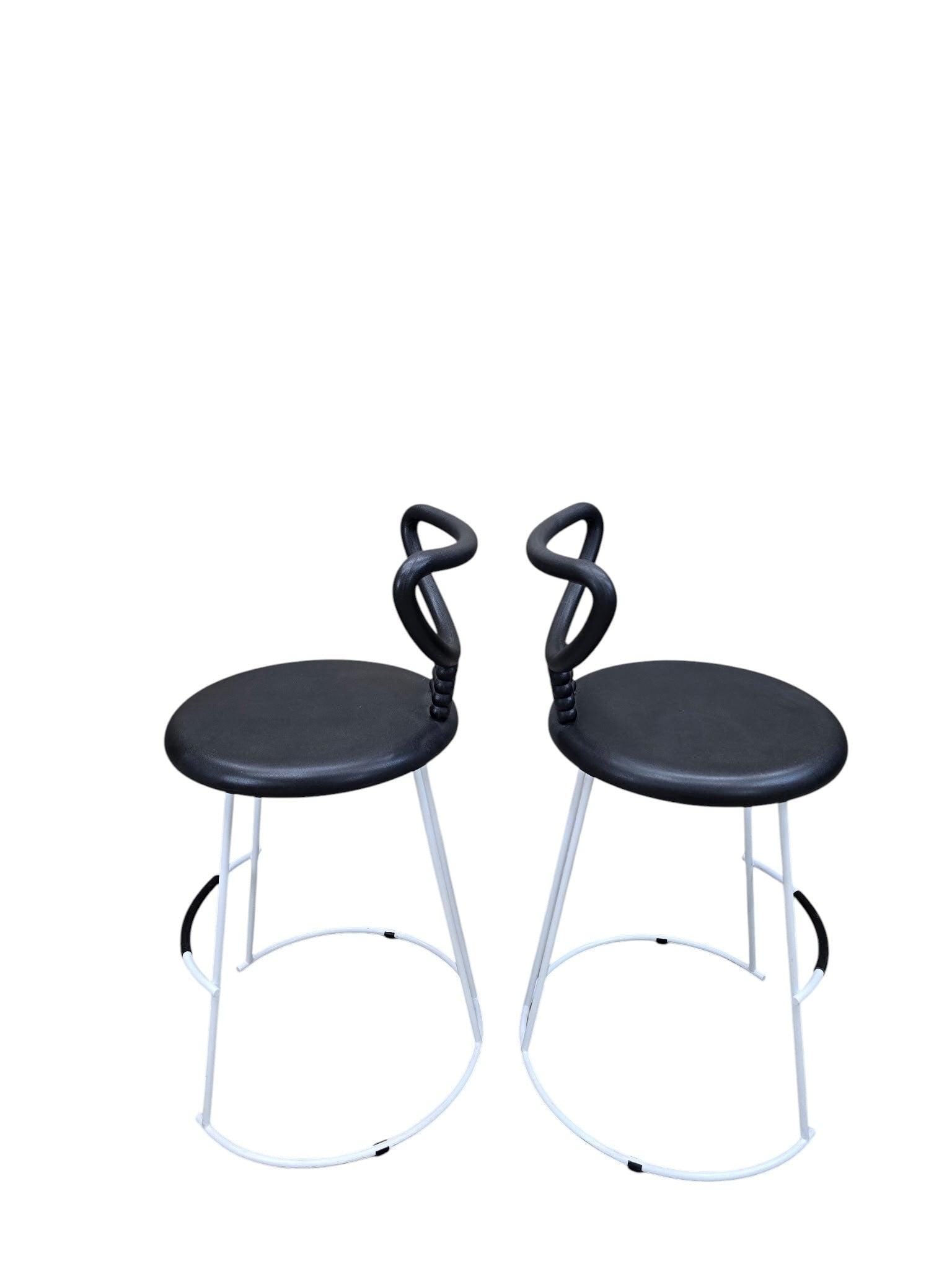MCM Nardis Stool by Nobu by Fasem - Pair - 6