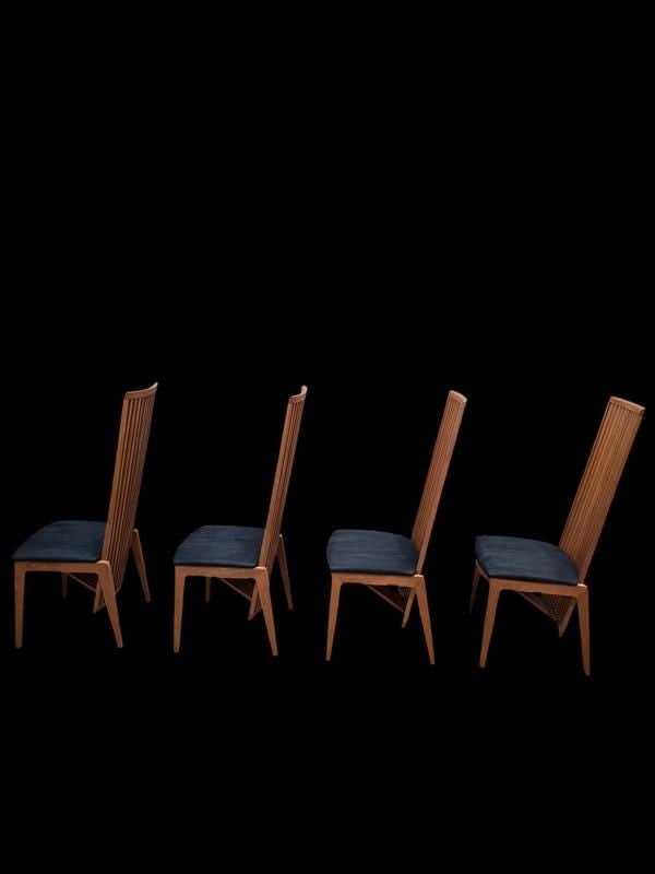 Vintage Italian Antonio Sibau "California" Side Chairs - 3