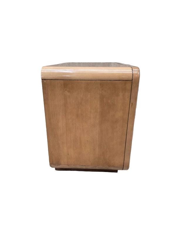 MCM Walnut 3 Drawer Chest/Nightstand by American of Martinsville - 2