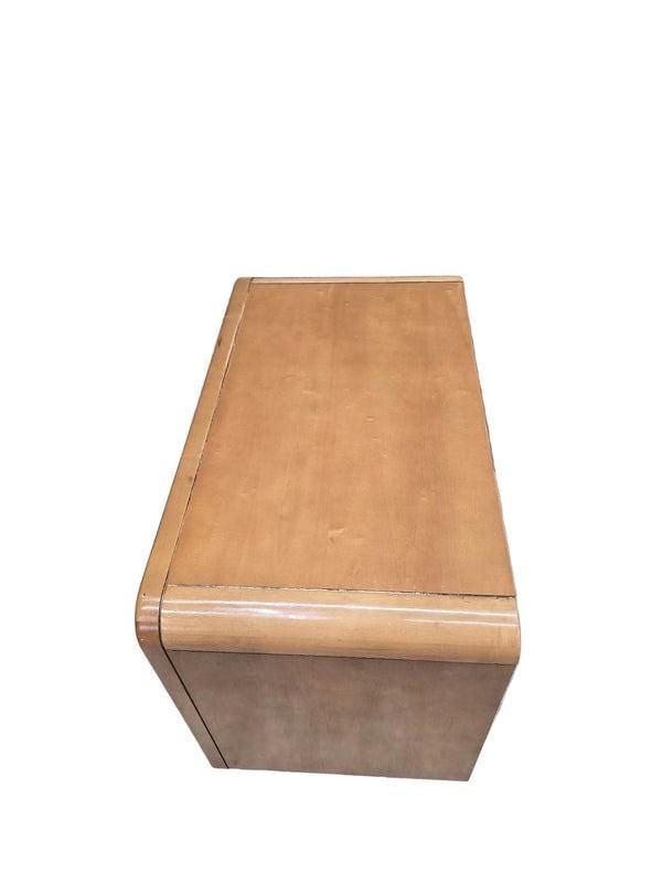 MCM Walnut 3 Drawer Chest/Nightstand by American of Martinsville - 3