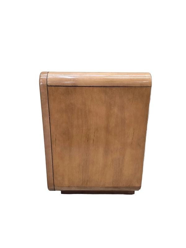 MCM Walnut 3 Drawer Chest/Nightstand by American of Martinsville - 4