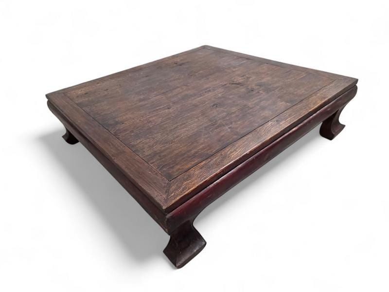 Antique Shanxi Province Elm Oversized Coffee Table - 2