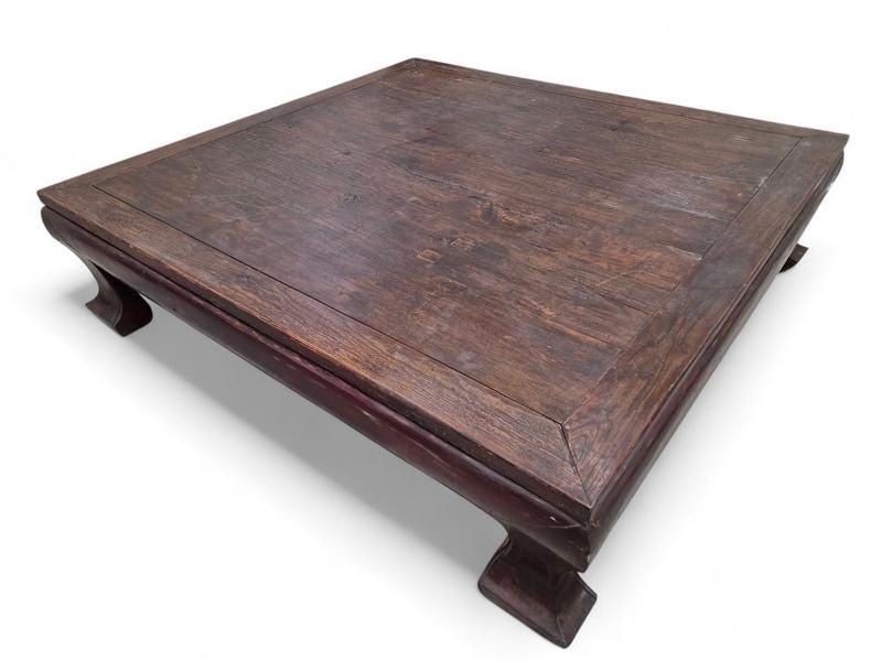 Antique Shanxi Province Elm Oversized Coffee Table - 7