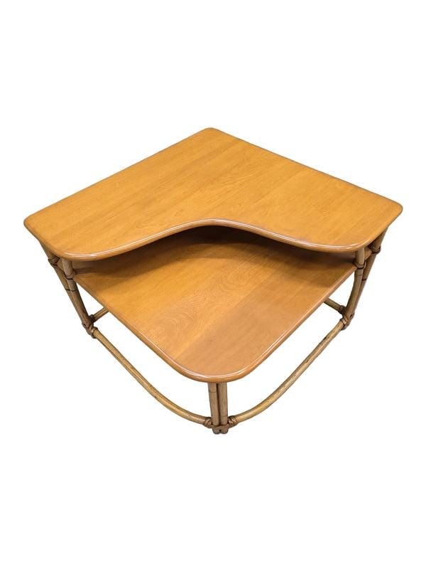 MCM Coastal L Shaped Side Table by Heywood Wakefield "Ashcraft“ - 2