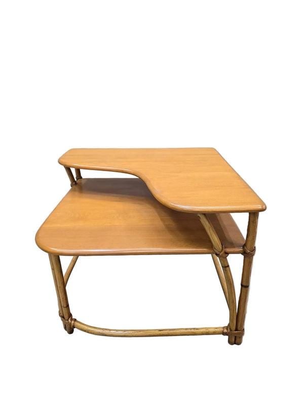 MCM Coastal L Shaped Side Table by Heywood Wakefield "Ashcraft“ - 3