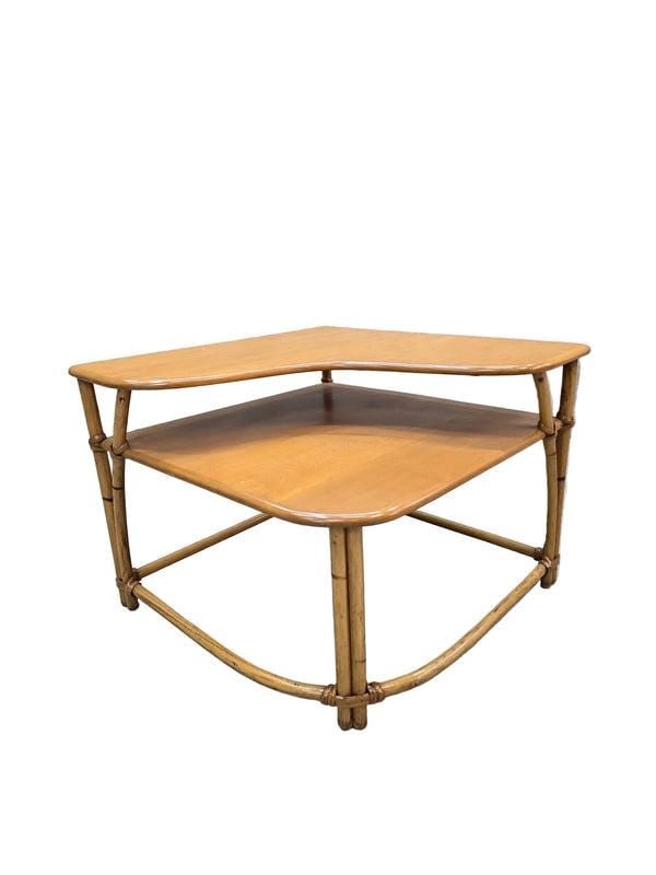 MCM Coastal L Shaped Side Table by Heywood Wakefield "Ashcraft“ - 7