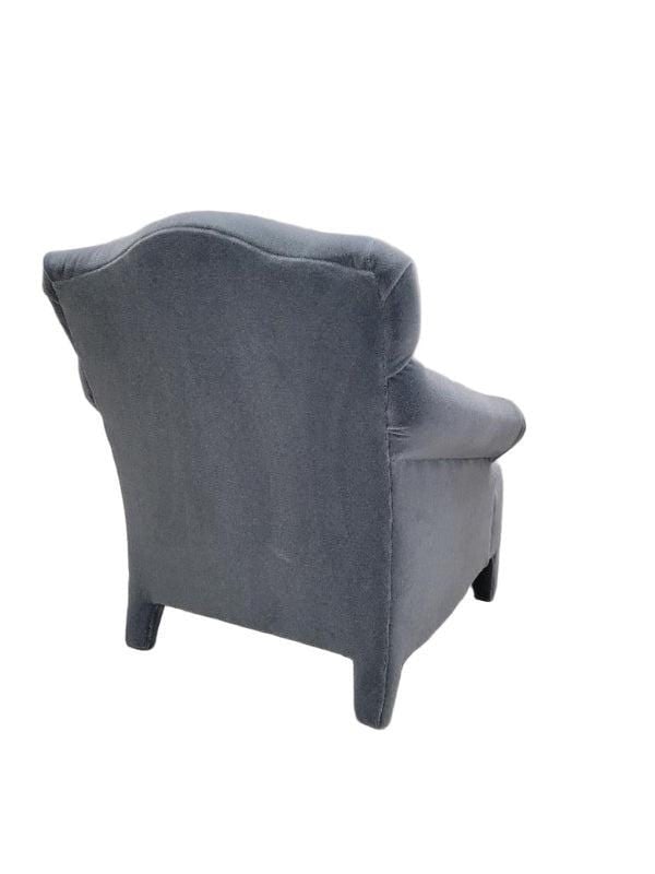 Postmodern Lounge Chair & Ottoman by Donghia Luciano Newly Reupholstered - 4
