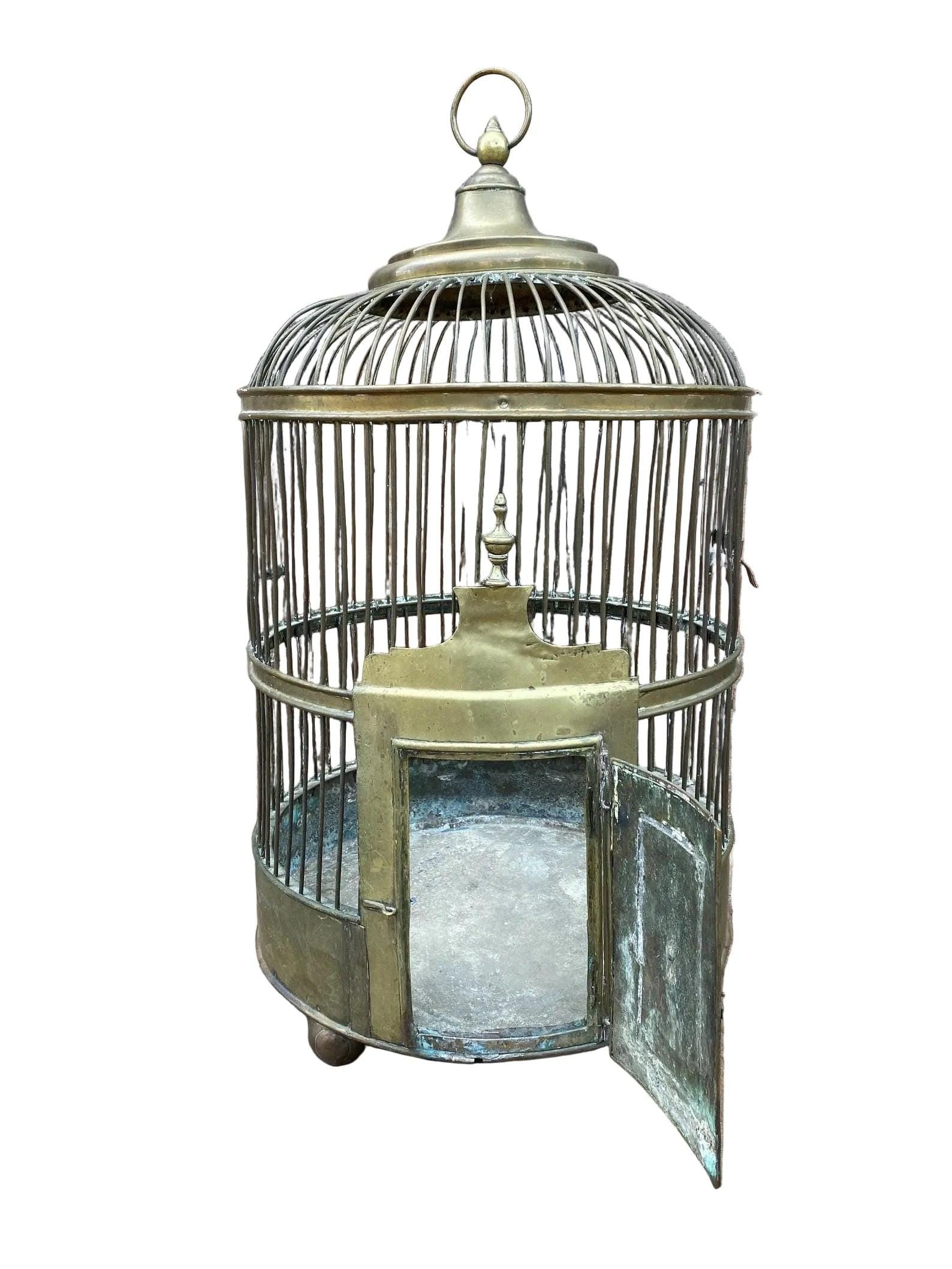 Antique Hanging Chinese Birdcage - 4