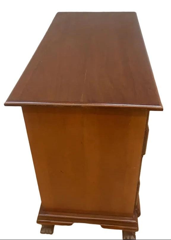 Antique George III Style Kneehole Dressing Desk - 4