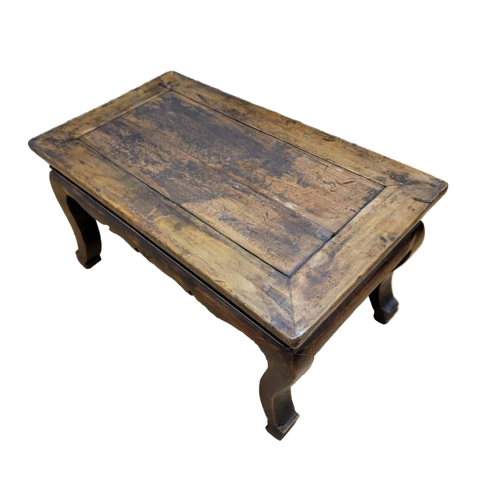 Antique Shanxi Province Elm Small Side Table - 4