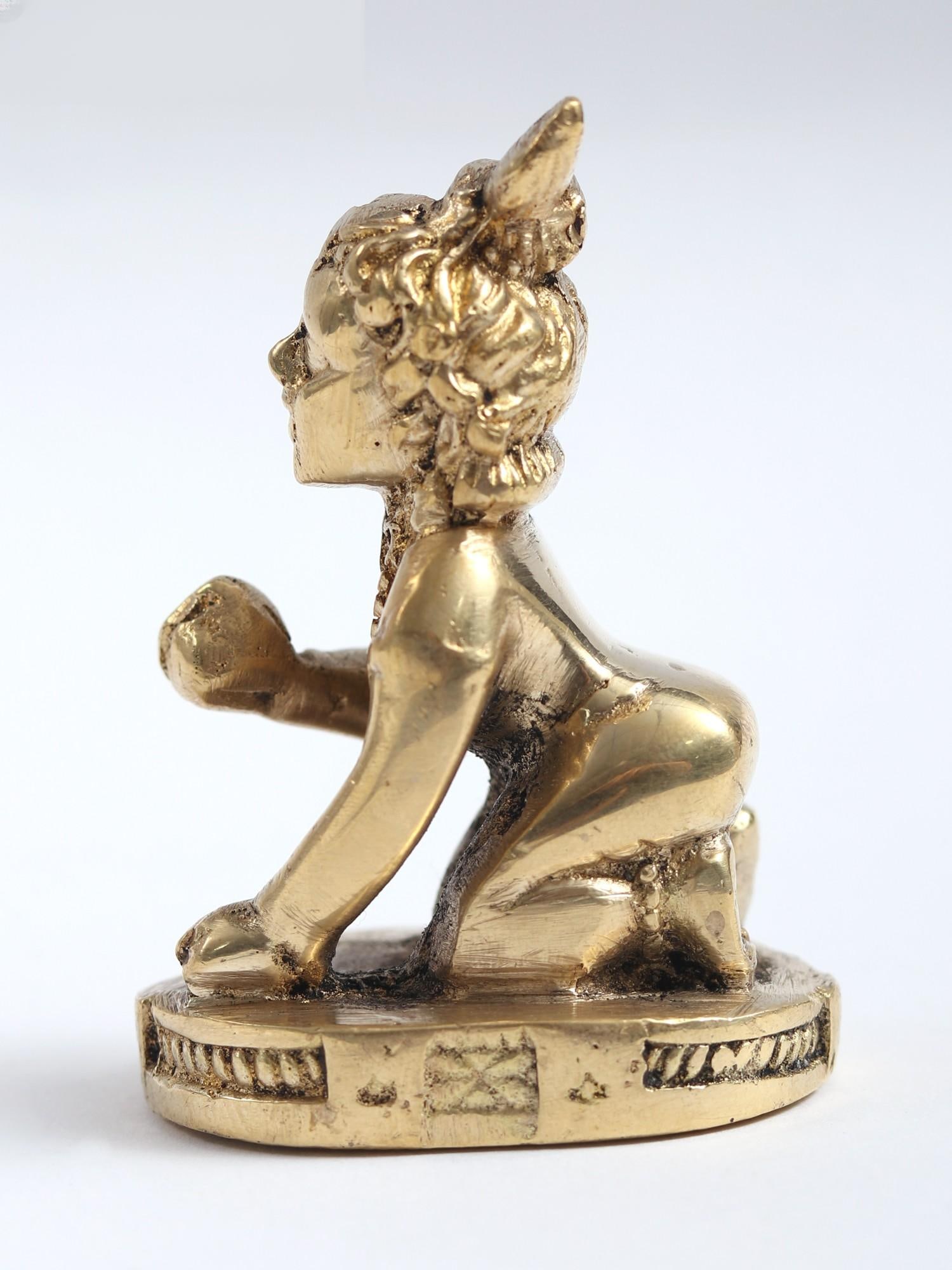 2" Small Laddoo Gopal Brass Statue - 2