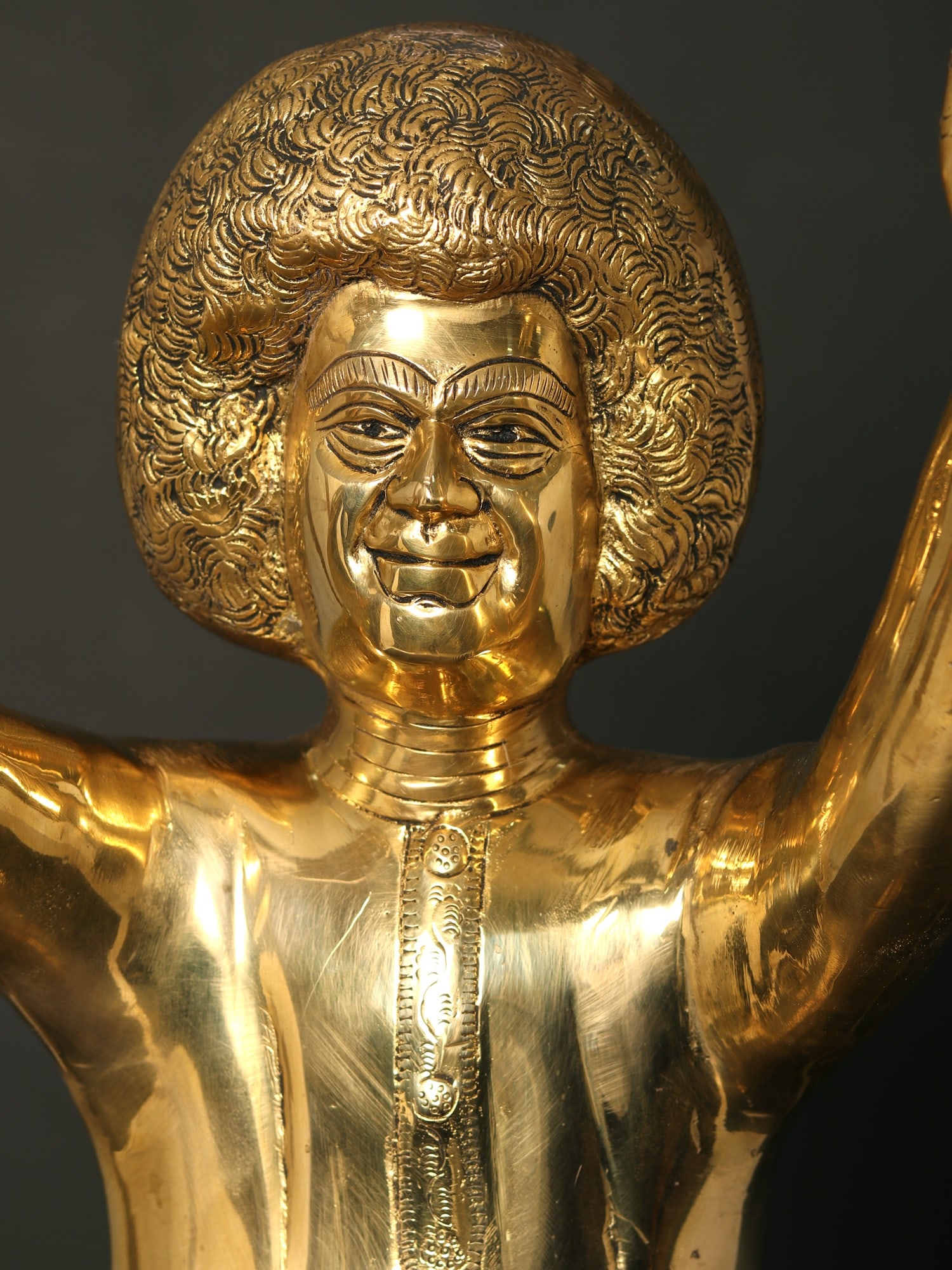25" Standing Sathya Sai Baba | Brass Statue - 2