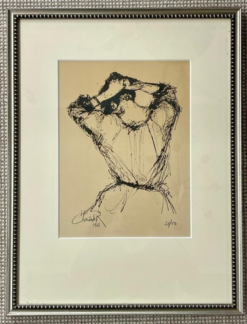 Four Framed Pencil Signed and Numbered Etchings, Finely Framed and Matted - 6