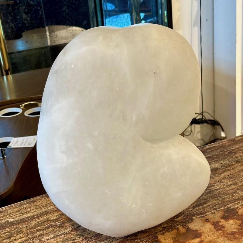 Contemporary Figural Marble Bust Depicting Heart Shaped Face Signed Forma - 6
