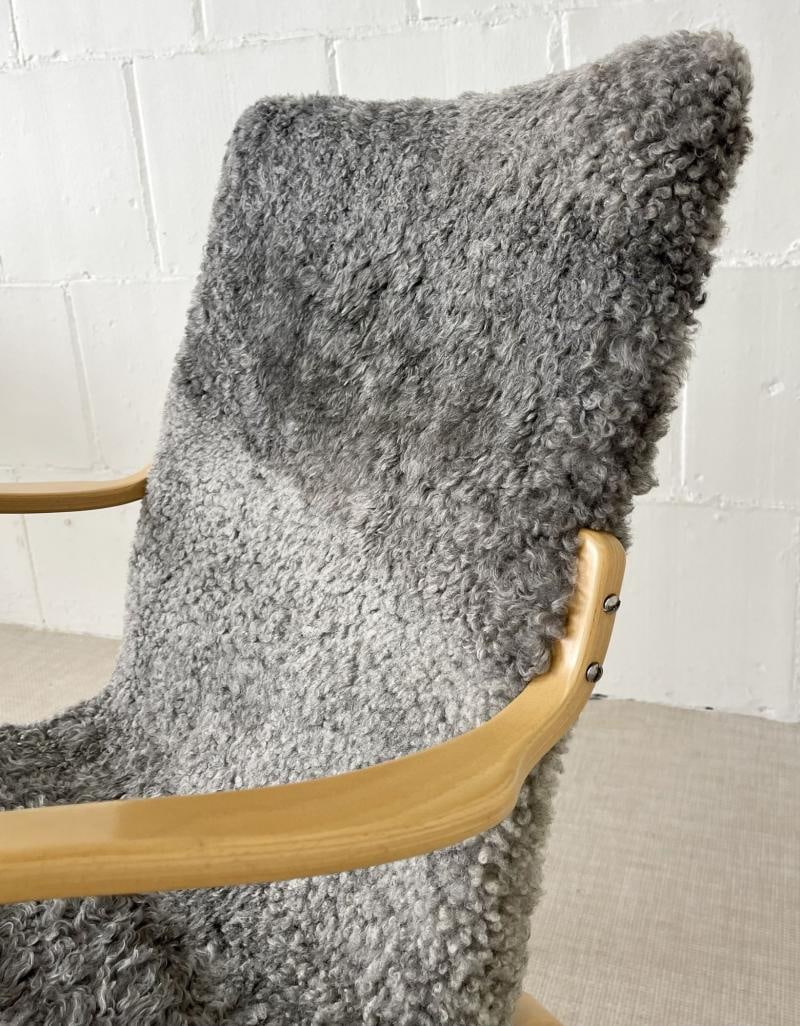 Mid-Century Modern 'Mina' Lounge / Arm Chair, Bruno Mathsson, Sweden, 1950s - 9