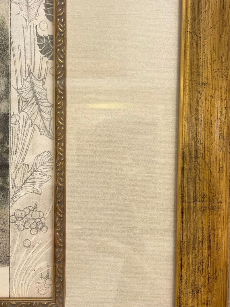 La Mode Illustree Print Nicely Framed and Matted - 11