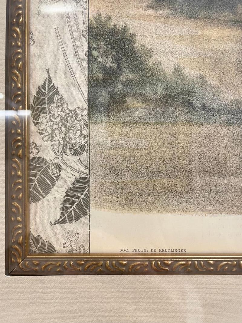La Mode Illustree Print Nicely Framed and Matted - 6