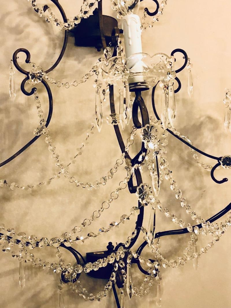 3 Pair Metal Timothy Oulton Paris Wall Sconces In The Style Of Niemann Weeks - 10
