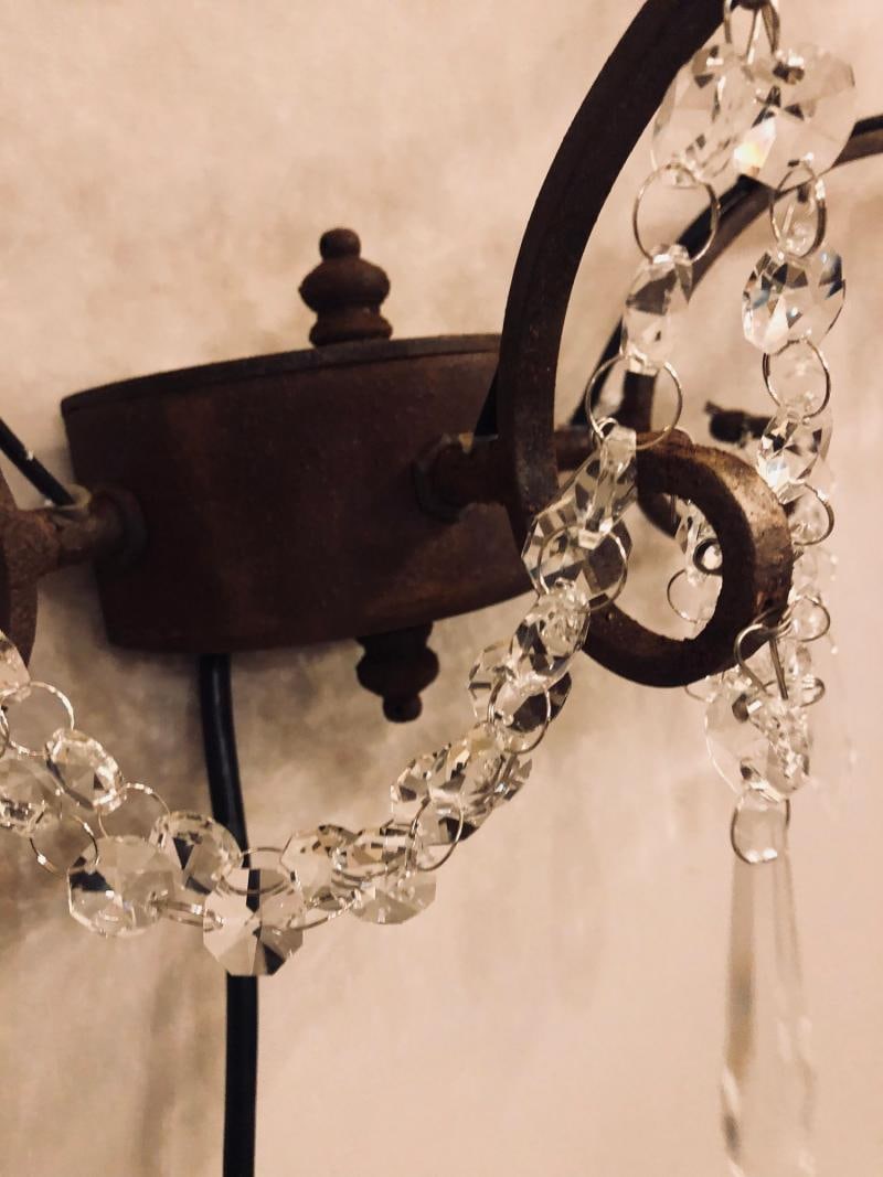 3 Pair Metal Timothy Oulton Paris Wall Sconces In The Style Of Niemann Weeks - 9