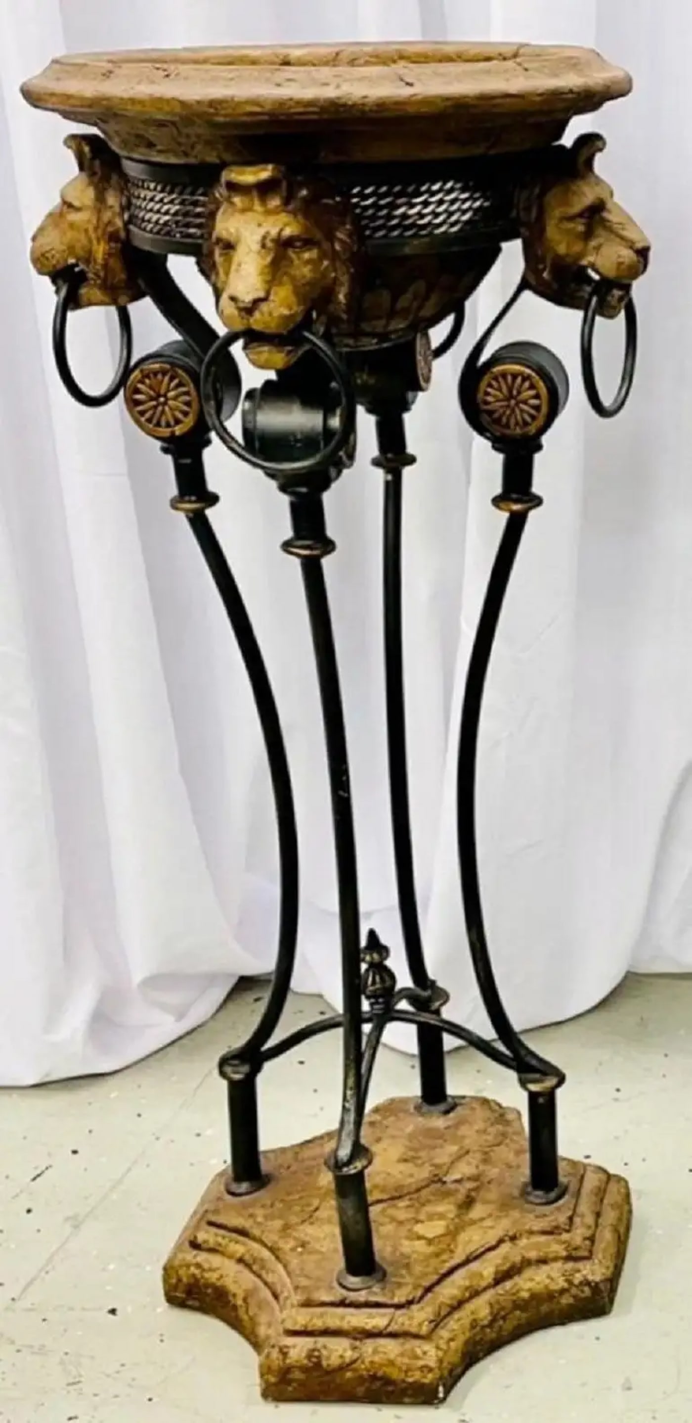 French Two-Tier Mahogany Dessert Stand Manner of Louis XVI - 4