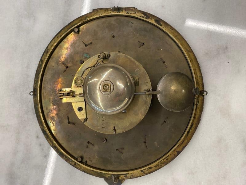 Bronze Sconce Wall or Cartel Clock. Lerolle Freres, Paris, Rare, Unusual - 10