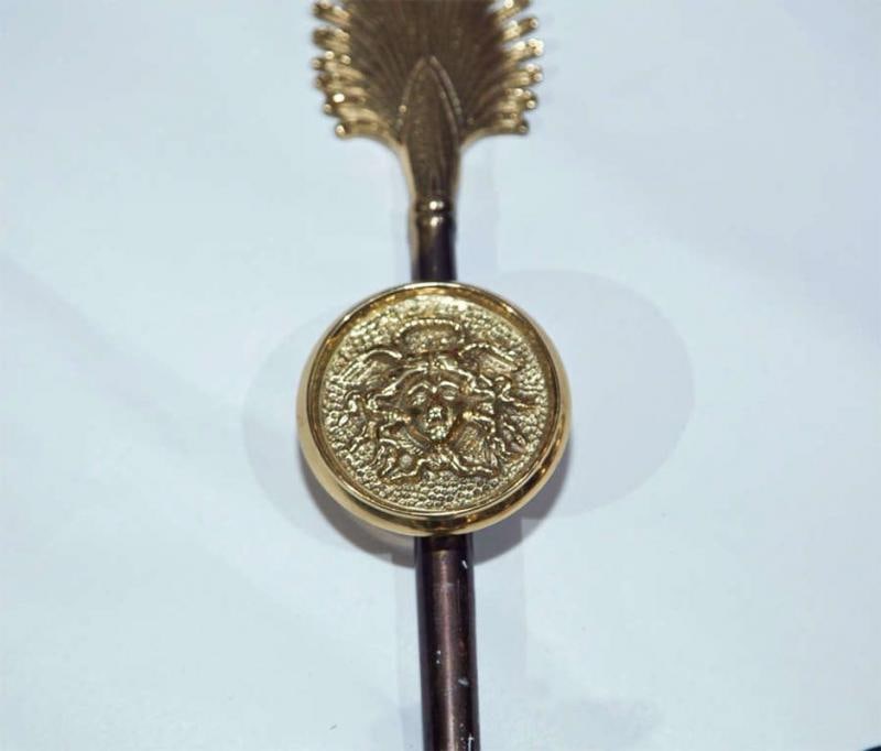 Pair of Neoclassical Arrow Sconces - 2