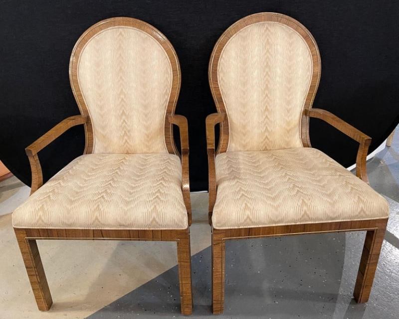 Pair of Milo Baughman Arm or Office Chairs, Mid-Century Modern, Mastercraft - 12