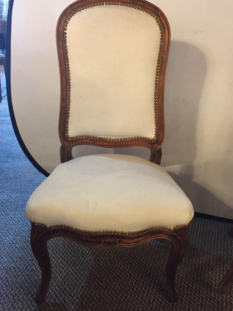 Pair of Louis XV Style Maison Jansen Attributed Boudoir/Slipper or Side Chairs - 9