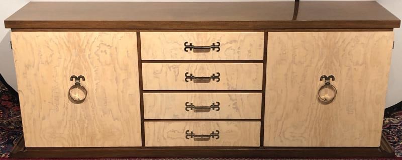 Tommi Parzinger Spectacular Sideboard / Credenza Branded Parzinger Original - 2
