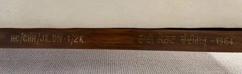 Authentic Pierre Jeanneret Upholstered Bridge Sofa, Mid-Century Modern, Markings - 8