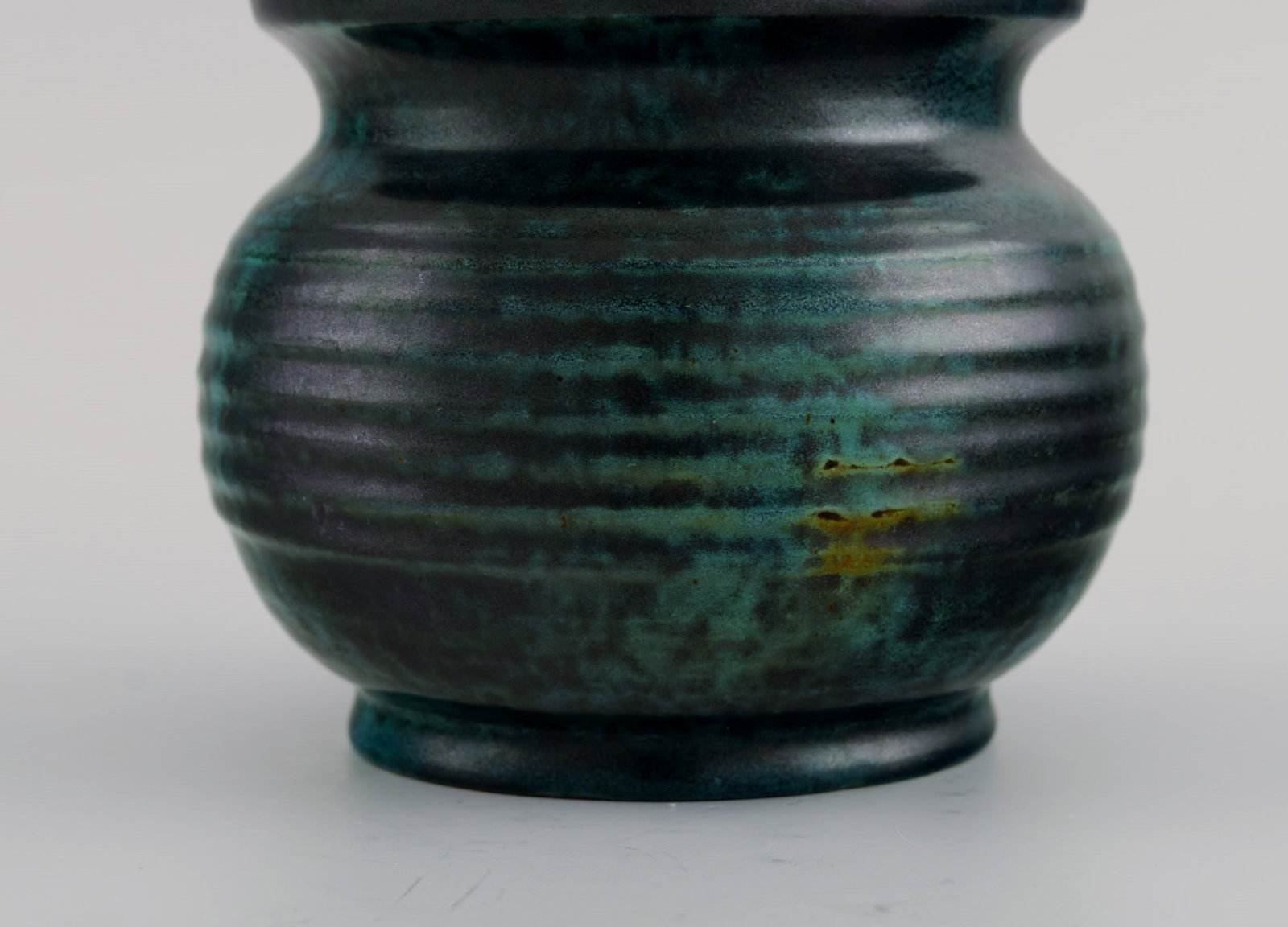 Paul Dresler (1879-1950) for Grotenburg, Germany. Flowerpot / vase in glazed stoneware. Beautiful - 5