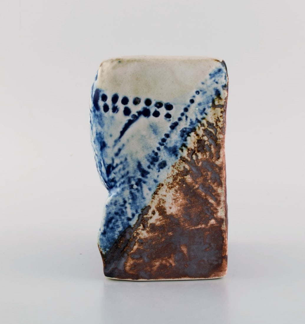Carl Harry Stålhane (1920-1990) for Designhuset. Vase in glazed ceramics. 1970s. - 5