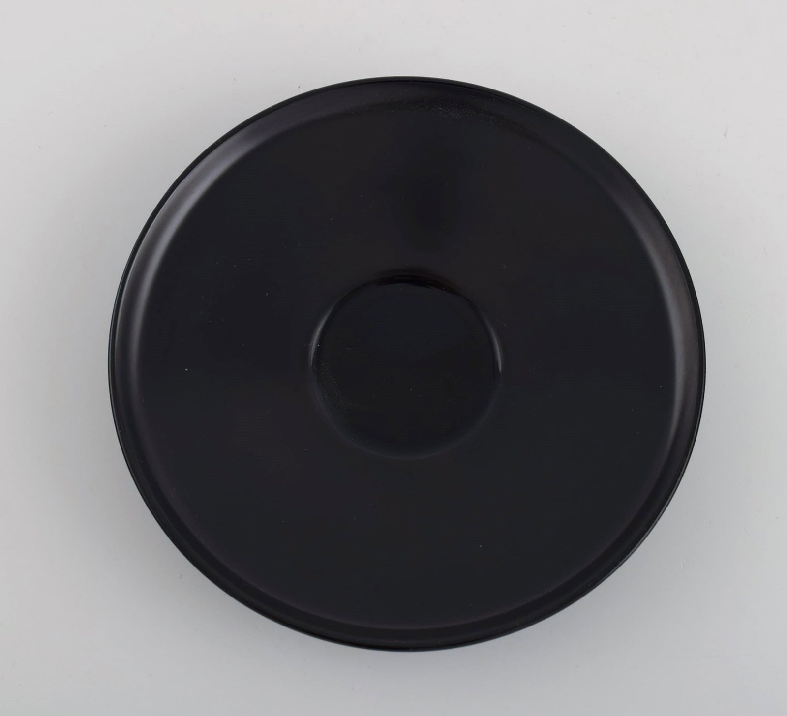 Tapio Wirkkala for Rosenthal. Three porcelain noire mocha cups with saucers in black and white - 4