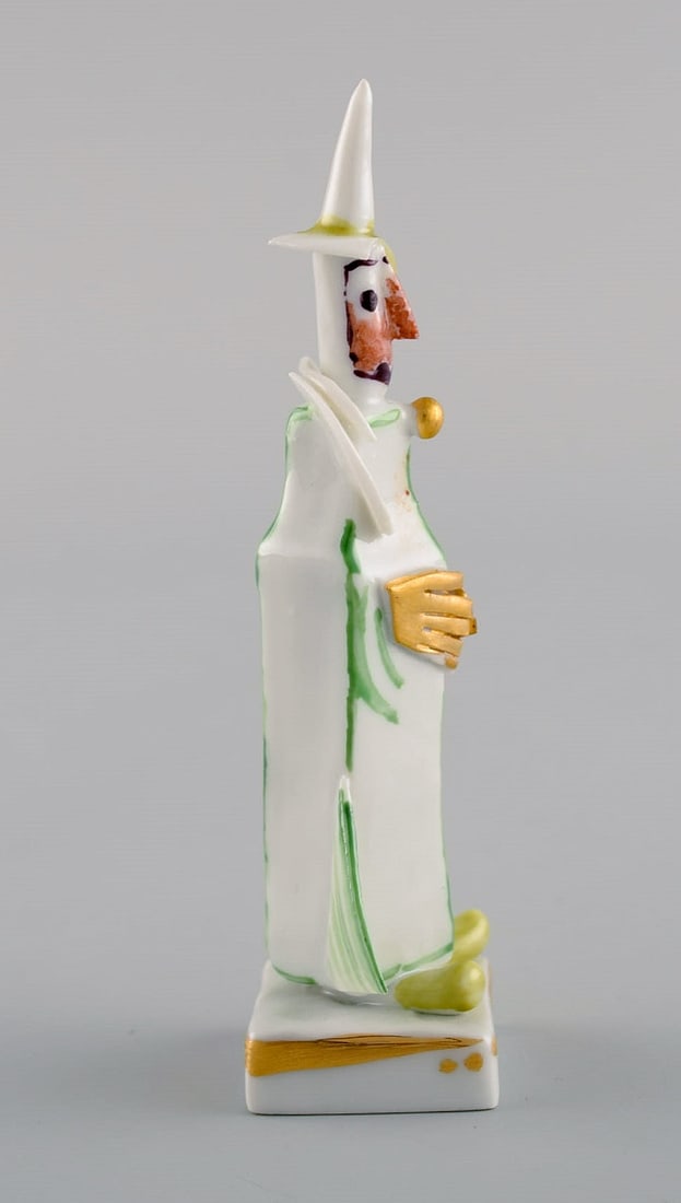 Peter Strang (b.1936) for Meissen. Figure in hand-painted porcelain. Late 20th century. - 4
