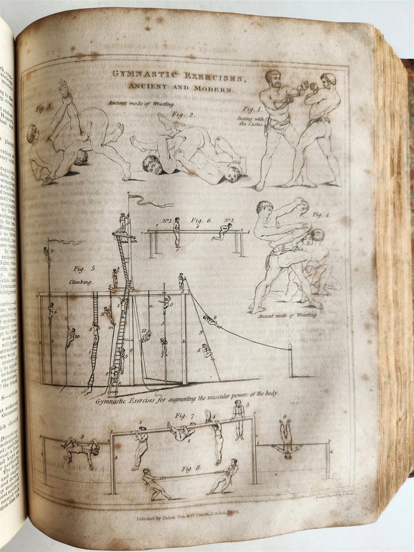 1827 DICTIONARY of MECHANICAL SCIENCE ART MANUFACTURES illustrated ANTIQUE - 17