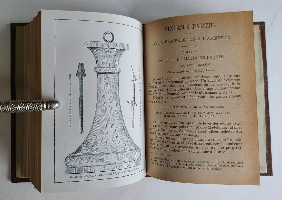 1904 BIBLE GOSPEL antique ILLUSTRATED MAPS LE SAINT EVANGILE ACTES DES APOTRES - 12