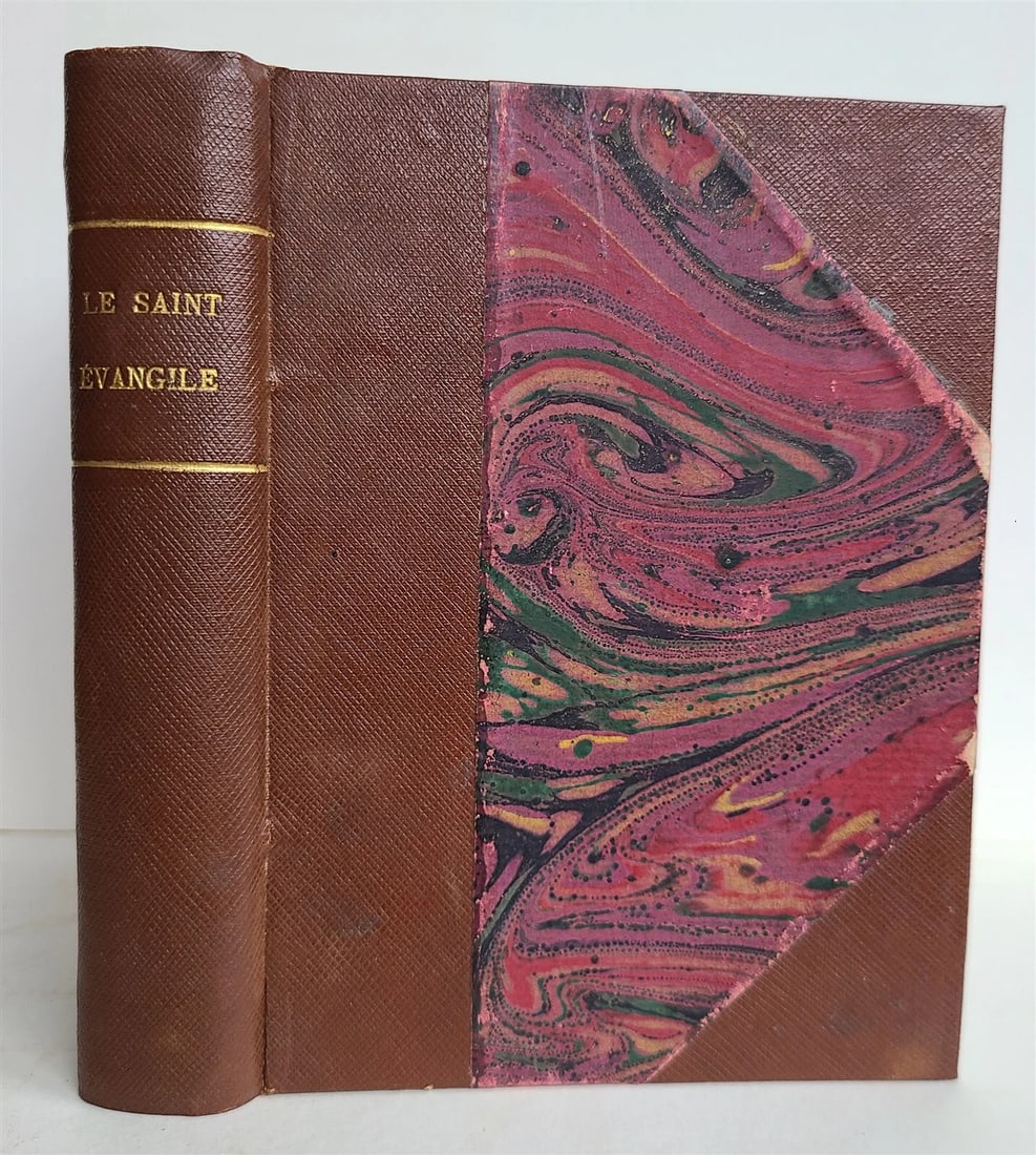 1904 BIBLE GOSPEL antique ILLUSTRATED MAPS LE SAINT EVANGILE ACTES DES APOTRES - 3