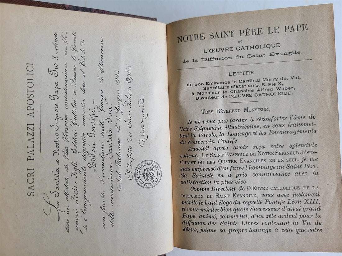 1904 BIBLE GOSPEL antique ILLUSTRATED MAPS LE SAINT EVANGILE ACTES DES APOTRES - 7