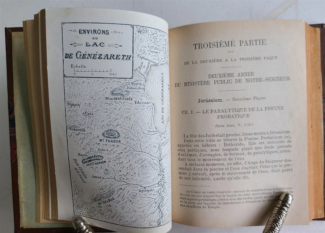 1904 BIBLE GOSPEL antique ILLUSTRATED MAPS LE SAINT EVANGILE ACTES DES APOTRES - 9