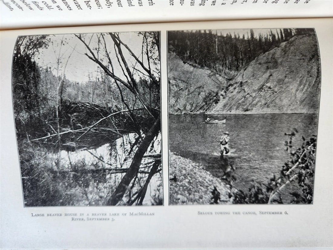 1919 THE WILDERNESS OF THE UPPER YUKON by C.Sheldon ILLUSTRATED antique - 13
