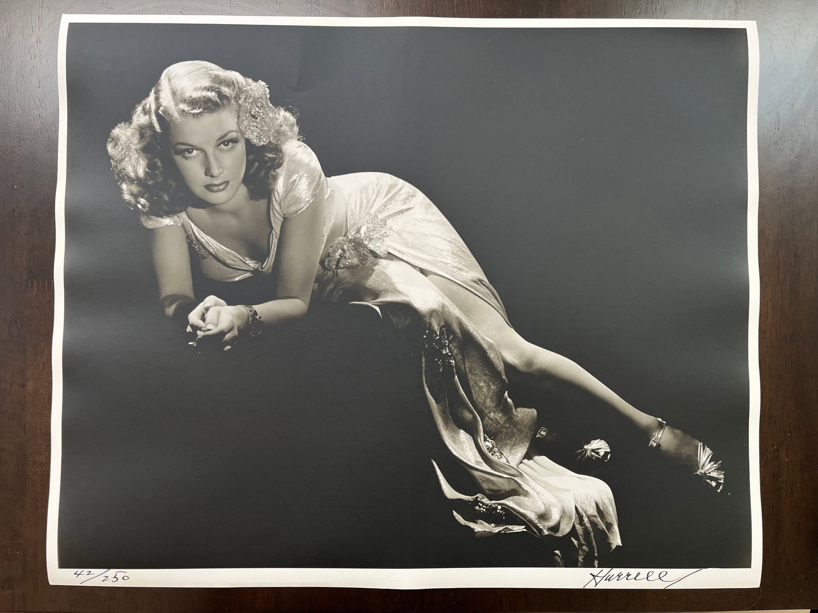 Ann Sheridan By George Hurrell - 16x20 Signed US Photo - Framed: Title: Ann Sheridan By George Hurrell - 16x20 Signed US Photo - Framed Description: Ann Sheridan By George Hurrell - 16x20 Signed US Photo - Framed\n\nPlease refer to the attached photos to determine 