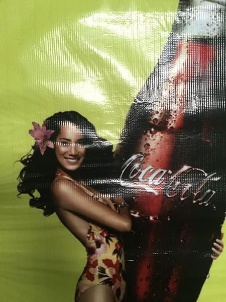 Vintage Coca-cola - West Coast (1980's) 31x46.5 Vinyl Advertising Banner - 2