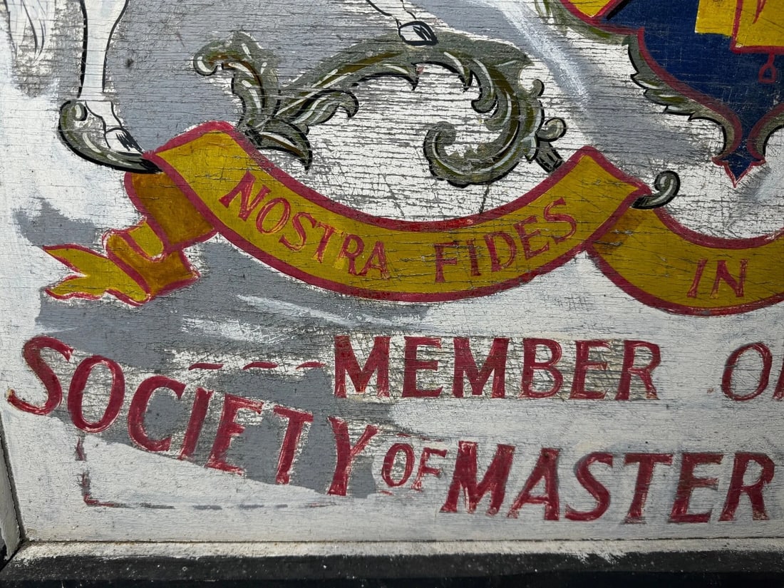 Equestrian Heraldic Trade Shop Sign J.Miles & Son-Master Saddlers-Dorchester - 13